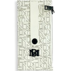 White and Black Logo Wallet